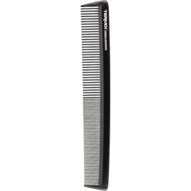 TERMIX - Peine Profesional Fibra de Carbono 824 de 19 cm Antiestático y Resistente a Altas Temperaturas Doble Línea de Púas Gruesas y Separadas Ideal para Corte, Desenredado y Peinado Profesional