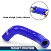 PIT66 Blue Silicone Radiator Hose Kit Compatible with Honda/Acura Integra