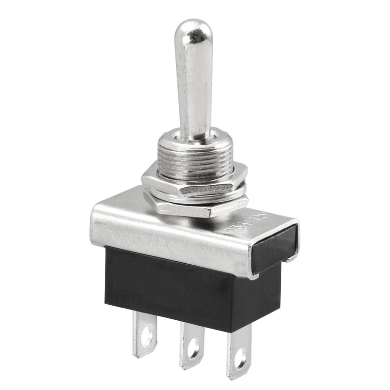Heschen Metal Toggle switch Flick Flip, KN3D-103, 12V 25A, SPDT,