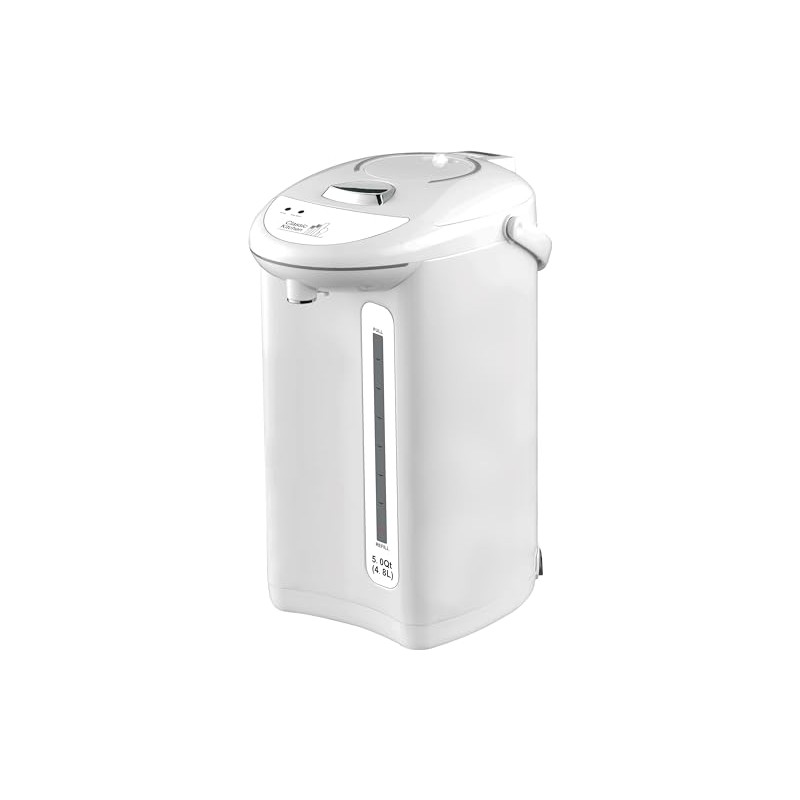 Classic Kitchen 5.0 Qt (4.8L) Brushed Chrome Hot Water Kettle