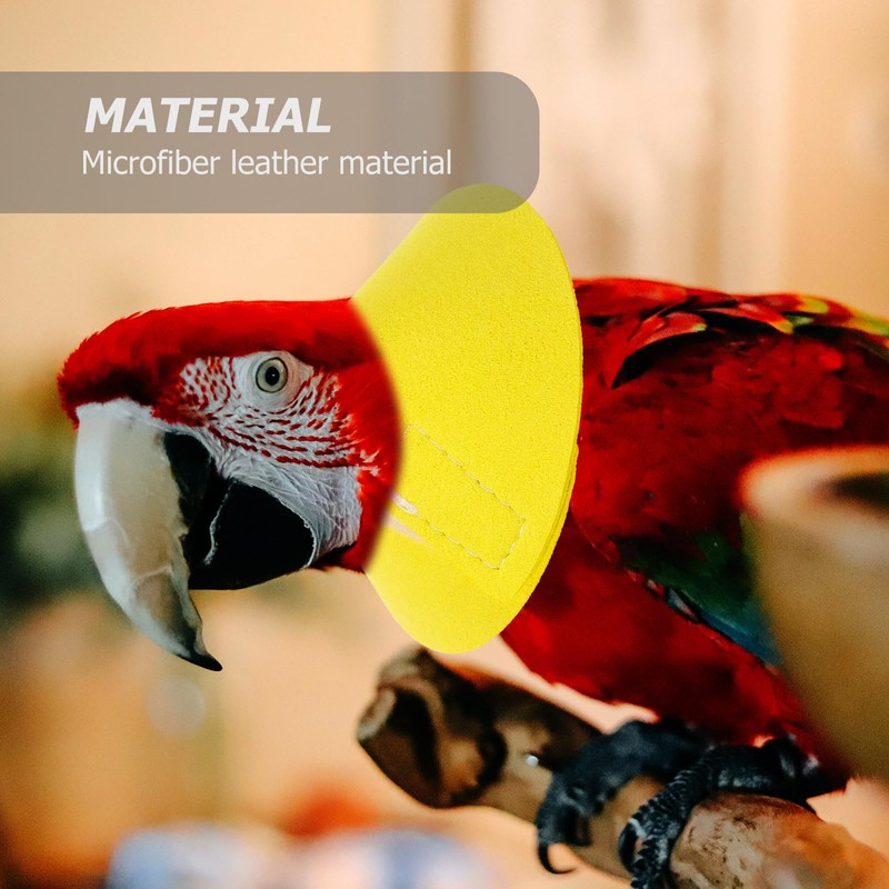 POPETPOP Bird Anti-bite Collar: Bird Protective Collar Parrot Protective Collar