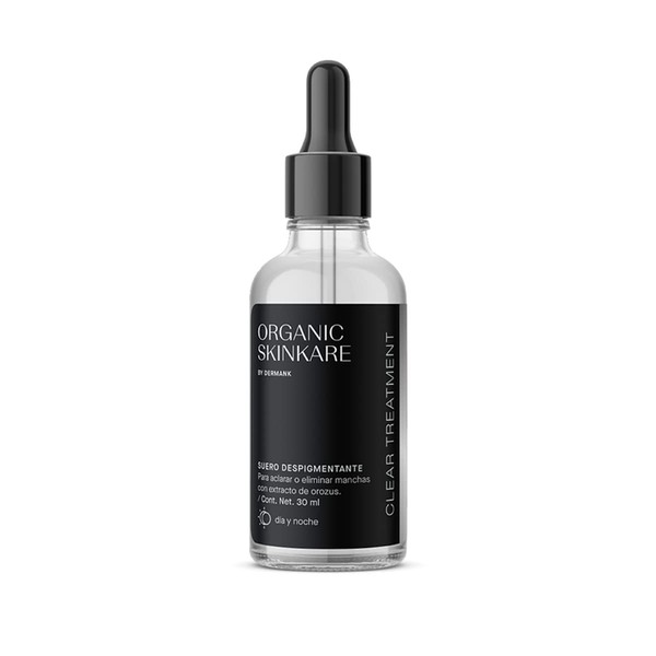 ORGANIC SKINKARE BY DERMANK Suero Despigmentante Facial Reduce Manchas Oscuras
