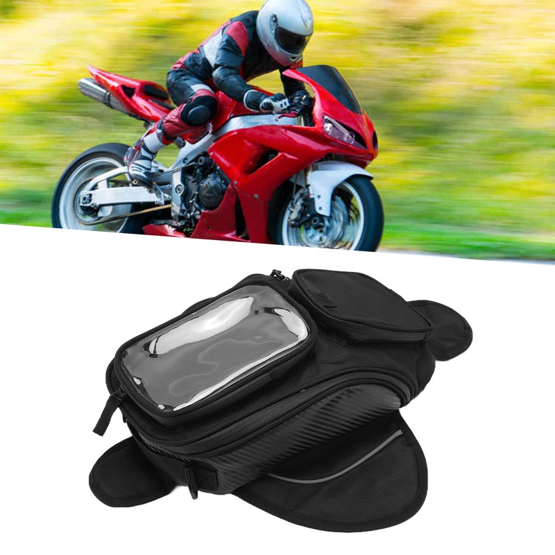 Motorcycle Tank Bag Decorative Backpack Oxford Cloth Waterproof Wear Resistant