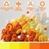 200 PCS 6 Colors Yellow Pipe Cleaners Chenille Stems,Pipe Cleaners
