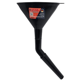 Hero Angled / Straight Funnel with Strainer Oval Oil Funnel 3-Piece Universal Plastic Fuel Funnel Tank Funnel Petrol Funnel Filling Funnel Multi-Purpose Funnel Diesel Petrol