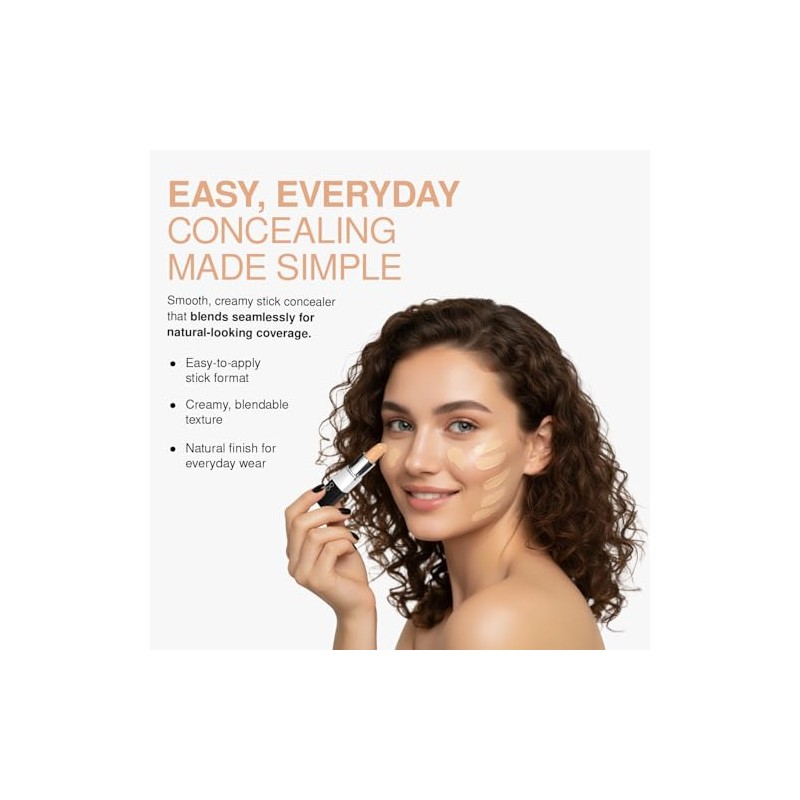 Palladio Corrector en Barra Verde - Cobertura Completa para Ojeras