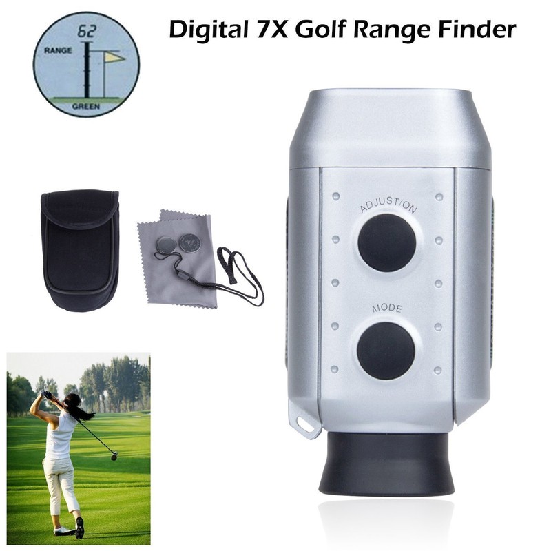 New Digital 7 x Golf Range Finder Golfscope Scope +