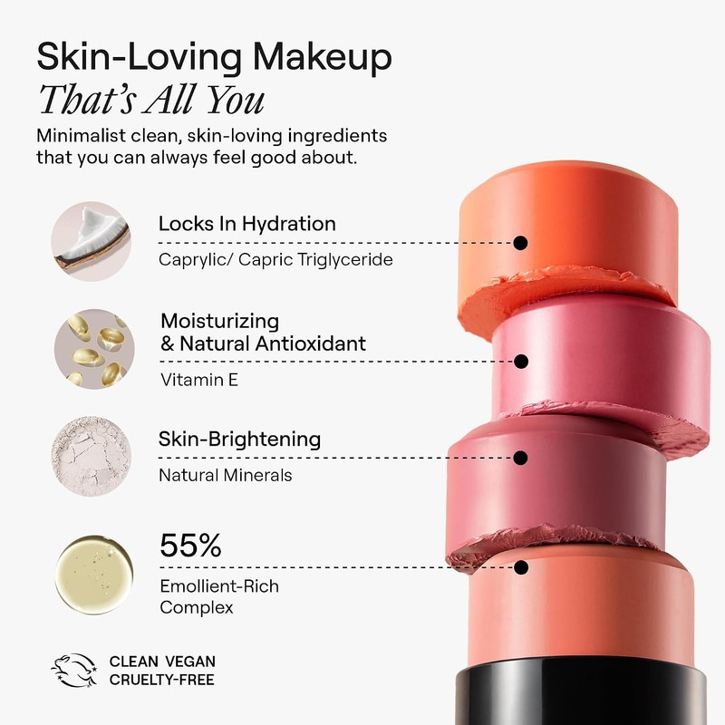 Nudestix Nudies Bloom All Over Dewy Color – 3-in-1 Cream