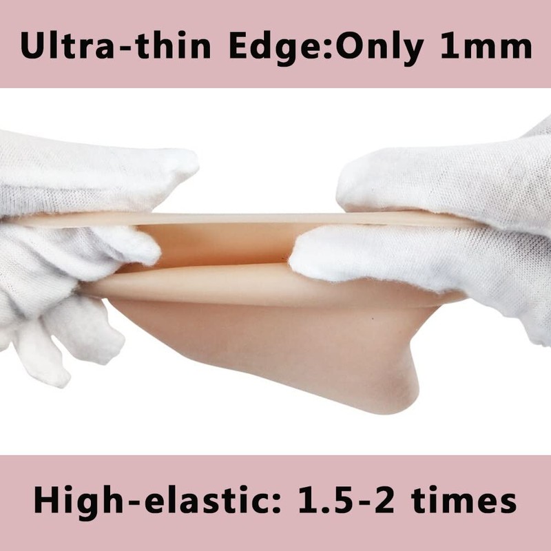 Wisfancy Silicone Calf Pads Leg Arm Enhancer Calf Corrector for