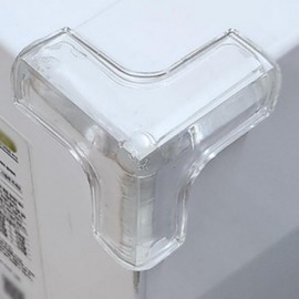 Transparent T-Type Desk & Furniture Edge Corner Protector (1pc) Corner Guard Small 5ea