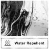 Ruelvth Black and White Shower Curtain, Modern Abstract Black Marble