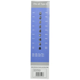 Bosch 46-BS-08 Original G All Type PowerProtect SMS Bags and Filter Kit, Plastic