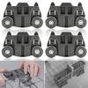 Dishwasher Wheels Lower Rack with Steel Screws Compatible for Whirlpool/Kenmore/Maytag/Kitchenaid/JennAir