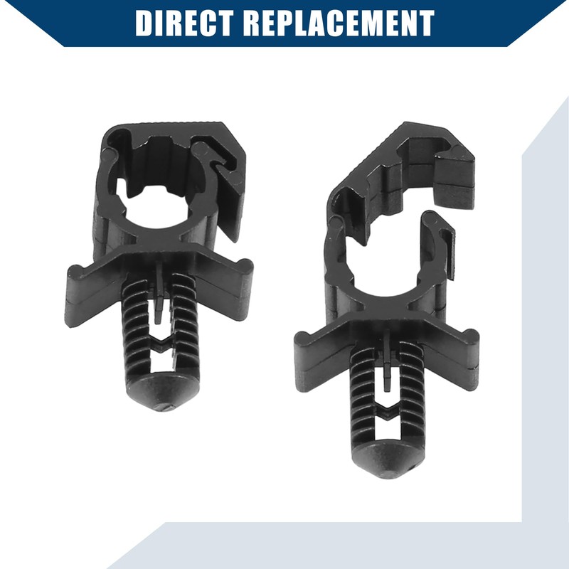 Hihaha 22.8mm Wiring Harness Retainer Clip for Car Plastic /10pcs