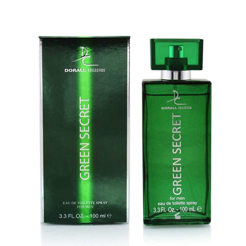 Green Secret by Dorall Collection COLOGNE FOR MEN 3.3 OZ