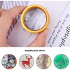 Magnifying Glass Optical Loupes Magnifier Lens,1pc 30X Jewelers Loupe Portable