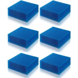 GERUI Aquarium Filter Foam for Juwel Compact/H/Bioflow 3.0/M/Bioflow Super/Bioflow Mini (Compact) Filter Sponges Fine Type NO.88051 (6 Pieces)