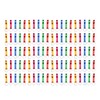 100pcs Bottle Opener Keychain Colorful Aluminum Alloy Can Opener Key