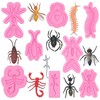 Spider fondant mold set of 8