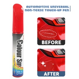 UNLRAE Car Paint Scratch Repair,Car Accessories Easy Repair Touch Up Paint Pen,Touch Up Paint for Cars,Car Scratch Remover for Deep Scratches,Used to Remove Coatings and Repair Car Scratches (Red)