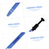 TEHAUX 4pcs Gemstone Grabber Tweezers Prong Jewelry Making Tools for
