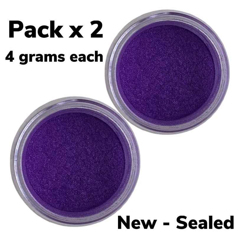 Violet Edible Luster Dust Pack x 2 units 8g in