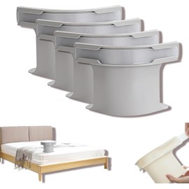 4pcs Lock Sheet Holders Set, Bed Sheet HolderFitted Sheet Straps/Holders Keep Sheets Firm & Tight,Bed Sheet Holder，Anti Slip Design is not Easy to Fall Off，Easy Installation (Grey-4pcs)