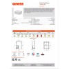 GEWISS GW44208 Junction Box With Plain Screwed LID - IP56