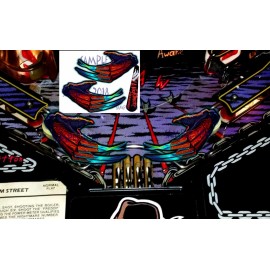 New For “2018” NIGHTMARE ON ELM STREET Pinball "FLIPPER" 3 PCS. MOD Armour