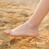 TINGN Anklets for Women, Silver 14k Gold-Plated Anklet for Women