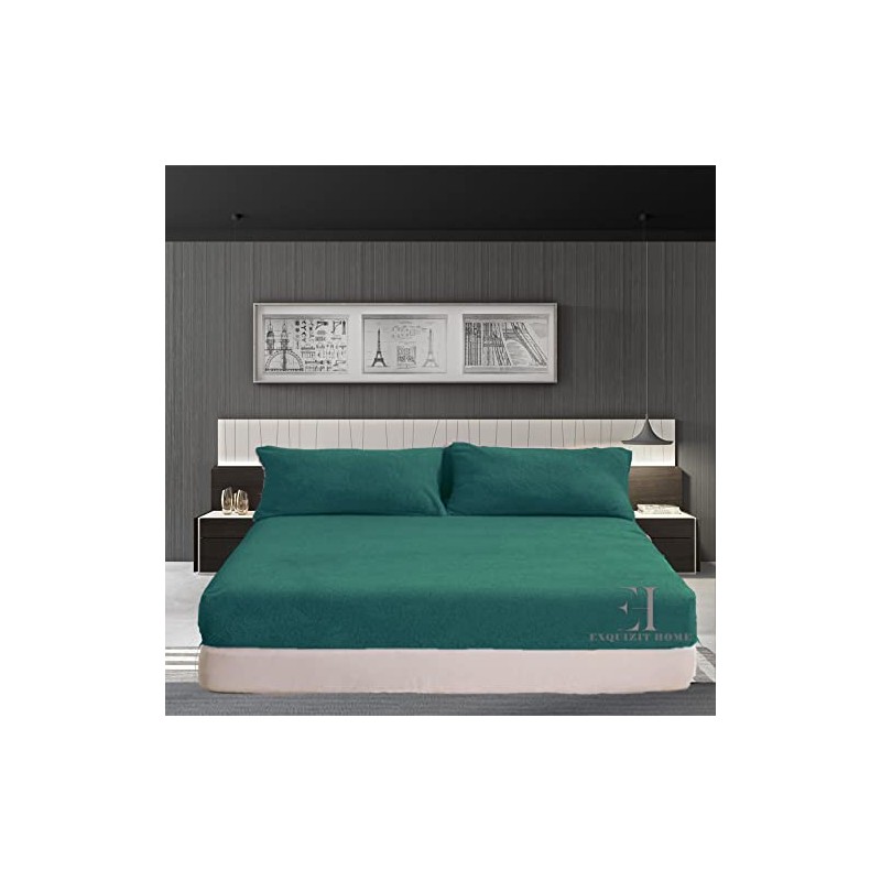 Fleece Teddy Pillow Case Cover Pair 50cm x 75cm Approximately