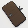 We 貴重品＆パスポートケース (ブラウン)