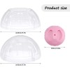 FANKUTOYS Hamster Exercise Ball, 5.7 Inch Transparent Running Wheel for