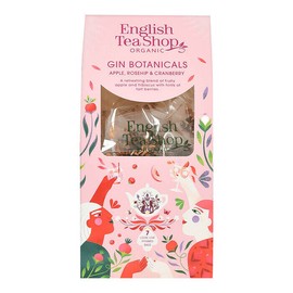 English Tea Shop Gin Botanicals Tea - Apple, Rosehip & Cranberry, 7 Pyramid Tea Bags