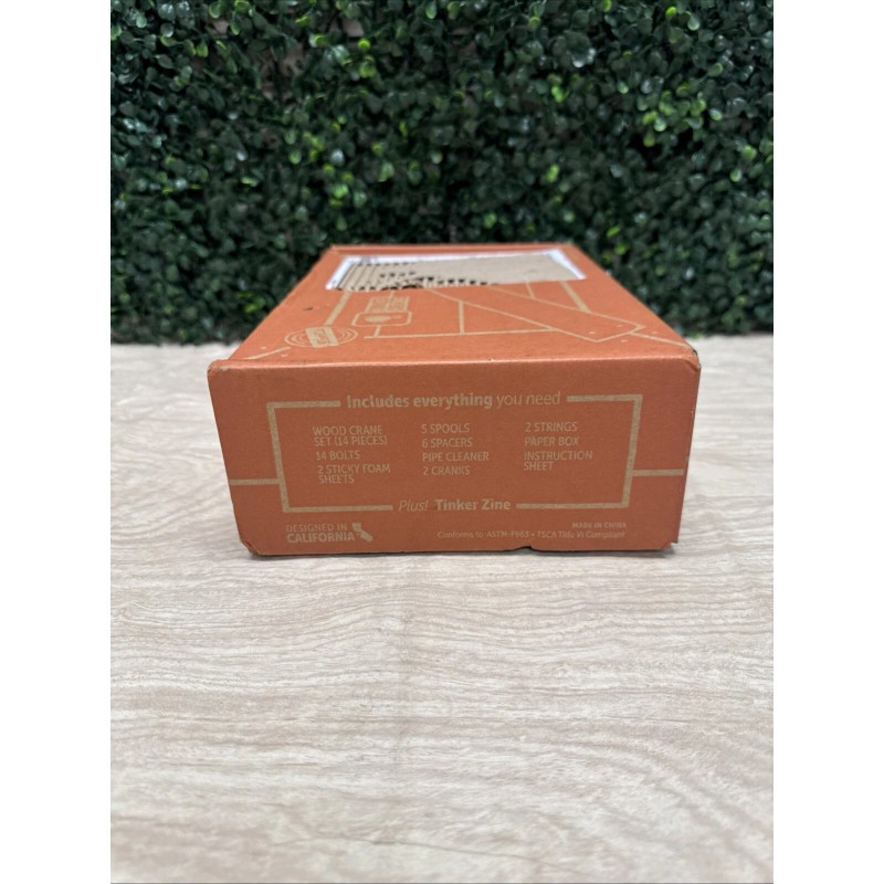 KiwiCo Kiwi CO - TINKER CRATE - Kids Wooden Crane