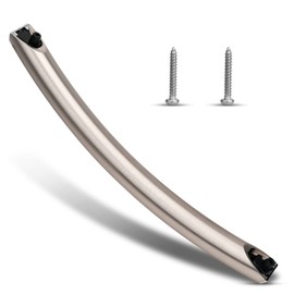 P Polerden Upgrade ME16H702SES ME18H704SFS SMH1816S SMH1926S Microwave Door Handle, Replaces for DE94-02933A Microwave Door Handle, Contains 2 Screws