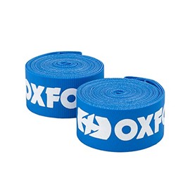 Oxford Products Nylon Bicycle Wheel Rim Tape. Suitable for high pressure. 700c / 29er x 18mm wide,Blue