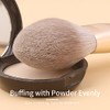 Deluxe Natural Fox Hair Makeup Brush Set by Luxury ENZO