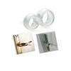 DIY Door Handle Bumper Guards - Pack of 5 Transparent