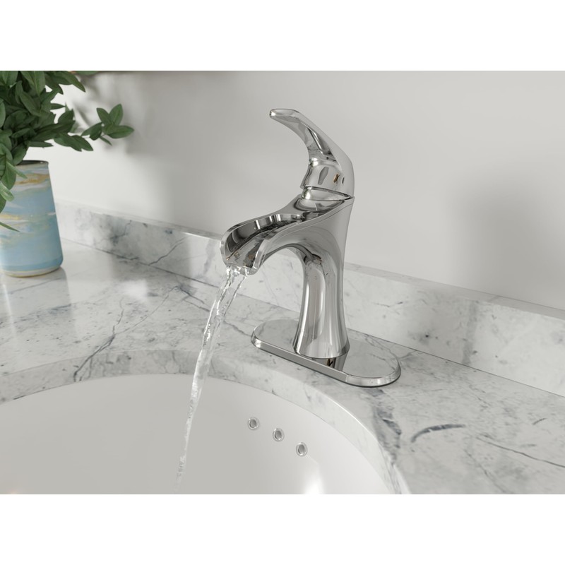 Pfister Jaida Bathroom Sink Faucet, Single Control, 1-Handle, Single Hole,