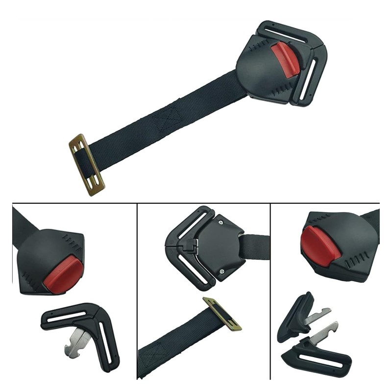 Universal Child Seat Toddler Harness Clip Fixed Lock Buckle 5