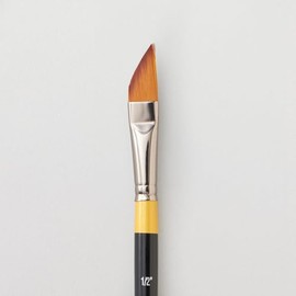 Daler-Rowney System3 Acrylic Brush, Synthetic Hair, Short Handle, Sword, 1/2in