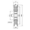 ZAB Profile Plastic Reel with Ball Bearings for Rope Polyamide