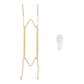 Bilillo Plate Hangers for The Wall, Suitable for 10-14 inch Decorative Plate, Stainless Steel Invisible Heavy Duty Wire Plate Holder with Wall Hooks, Plate Hangers for Displaying Plates, Platter, Dish