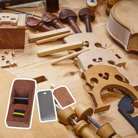 Yibuy Mini-Handhobel aus Holz, perfekt für die Holzbearbeitung, das Beschneiden, das Hobeln von Holz, das Glätten von Oberflächen, 10 cm