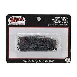 A2540 ATLAS2540 Railroad Ho/N Scale Track Nails (400) ATL2540 AT2540