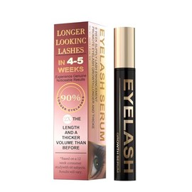Premium Eyelash Growth Serum, Lash Enhancing Serum with Advanced Formula Volumizing Longer Fuller and Thicker Looking Lashes, Eyelash Growth for Sensitive Eyes