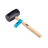 OX Trade Black Rubber Mallet - 24 oz