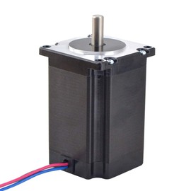 STEPPERONLINE Nema 23 Stepper Motor 2.4Nm(339.79oz.in) 4.0A 8mm Shaft 57x57x82mm 4 Wires