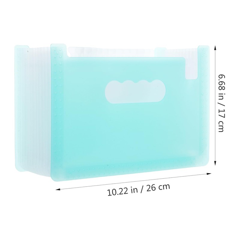 Kisangel Receipt Storage Document Stand A5 File Folder A5 File